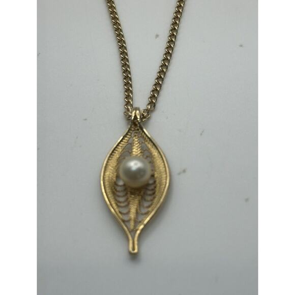 Vintage Sarah Coventry Gold Tone Necklace‎ And Bracelet Lot - Picture 2 of 8